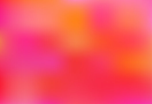 Light Pink, Yellow vector blurred shine abstract pattern.