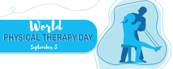 Long banner for World Physical Therapy Day