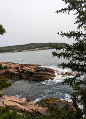 Coastline of Maine