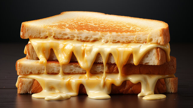 A slice of melted cheese stretching from a burger UHD wallpaper Stock Photographic Image