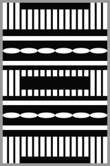 Elegant Geometric Patterns for Textile, Wallpaper, Packaging