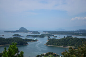 島々が浮かぶ天草