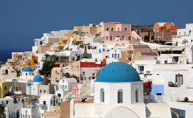 Fototapeta na wymiar Oia, Santorini - Greece: the Greek Islands