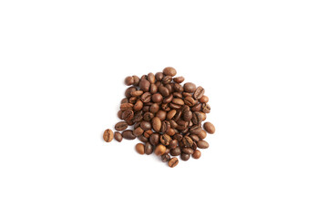 Coffee Beans Isolated On White Background