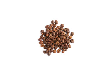 Coffee Beans Isolated On White Background