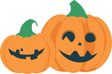 Free vector Halloween pumpkins collection