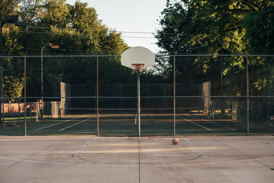 urban basketball court - Powered by Adobe