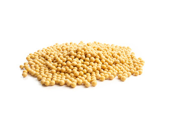 Soybean Isolated On White Background