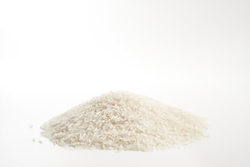 Rice Isolated On White Background