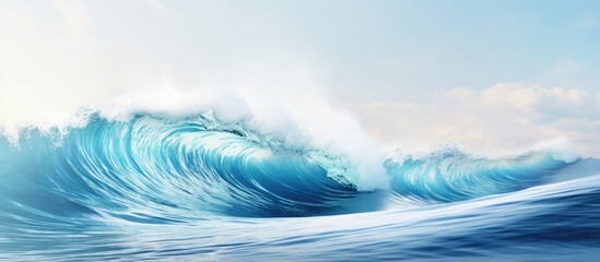 Ocean movements With copyspace for text