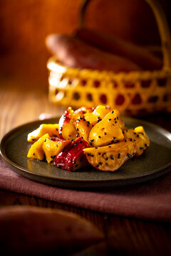 Daigaku imo,Japanese candied sweet potatoes.
Traditional snack in Japan.
