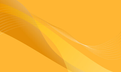abstract yellow orange business lines wave curves textures background