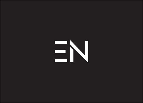 en letter logo and monogram design