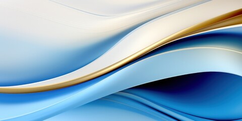 a blue and white wavy background