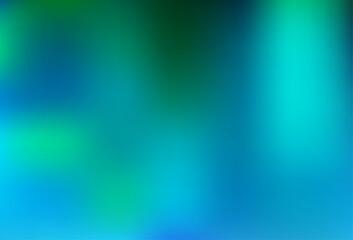 Light Blue, Green vector glossy abstract template.