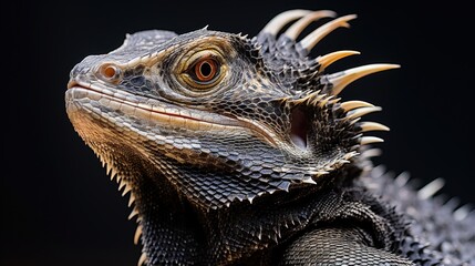 Fototapeta premium a close up of a lizard