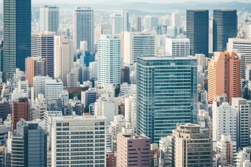 Fototapeta na wymiar 大都会〜東京の街イメージ03