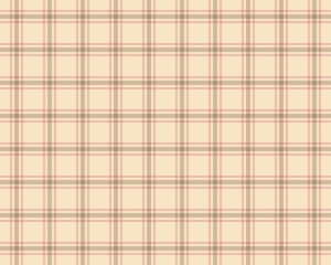 	シンプルなチェック柄(ベージュ)のシームレスパターン