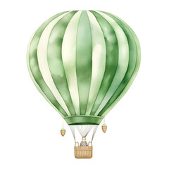 Obraz premium hot air balloon isolated