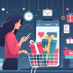 Black Friday sale poster. 3d illustration. Black Friday background. Generated by AI