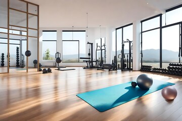gym and fitness equipment