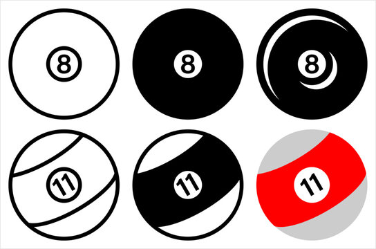 Billiard Ball Icon M_2302001