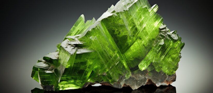 Tremolite rock example With copyspace for text