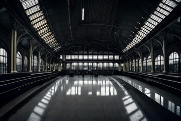 interior of the station