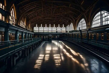 Fototapeta premium interior of the station