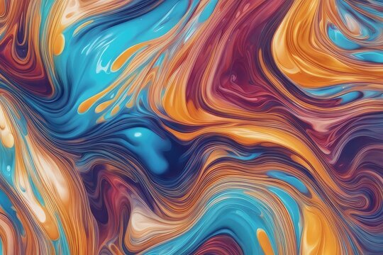paint splash liquid colors background abstract 3d wallpaper oil fluid bubble flow
