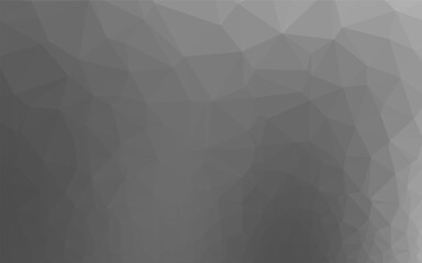 Obraz premium Light Silver, Gray vector low poly layout. A completely new color illustration in a vague style. The best triangular design for your business.