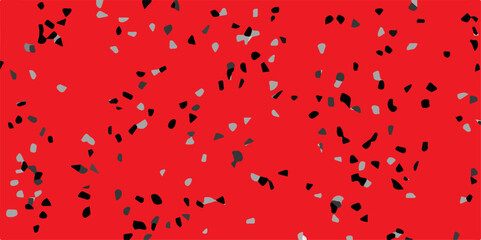 pop design on red background colorful illustration art pattern splash of party pops decoration, grunge, splatter. Background can be use to celebration
