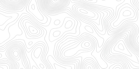 Black and white background, Abstract topographic contours map background. Abstract white pattern topography vector background. The topographic map contour in lines and contours isolated transparent.