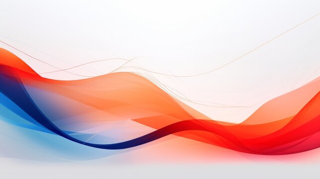 Abstract creative concept vector line draw background