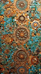 Obraz na płótnie Canvas colorful mandala ornament background