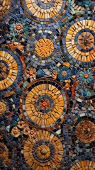 Obraz premium colorful mandala ornament background