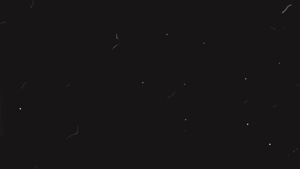 Hair and dust scratches overlays, grunge video effect