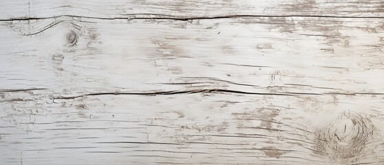 Light Textured Old Cracked White Wooden Boards: A Beautiful Background