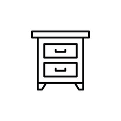 Drawer Icon Vector Design Illustration