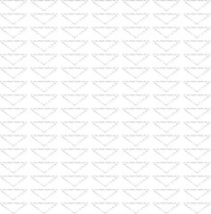 Inverted pyramids are made up of dots and form an overall geometric background