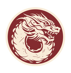 A dragon symbol