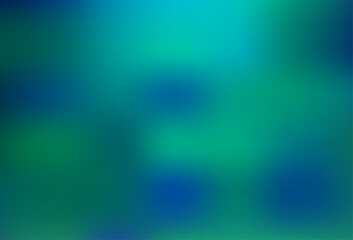 Obraz premium Light BLUE vector bokeh and colorful pattern.
