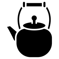Obraz premium Tea Kettle Icon