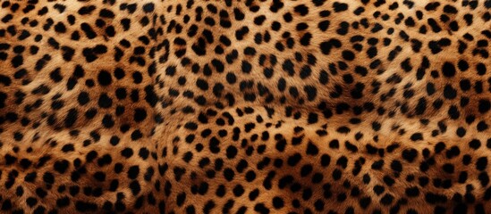 African animal pattern with seamless leopard texture and fur