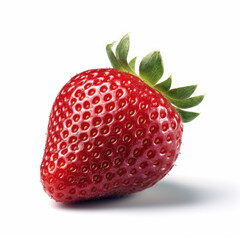 Strawberry, isolated on white background