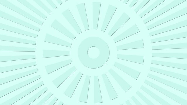 Monochrome Patel Blue of Radial Rays  Spinning Background