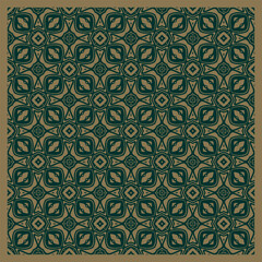 Seamless geometric Repeat Pattern squares repeatable grid texture vintage rectangle mesh pattern background, Islamic geometric Arabic Ornamental round pattern.