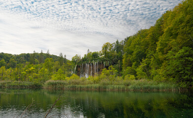 Fototapeta premium Landscape of Plitvice Lakes in Croatia