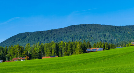 Berglandschaft Gebirgslandschaft Bayern