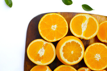 Fresh orange fruit, high vitamin c